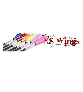 XS WINGS PLUMAS ROUND SPIN 40MM (50 UN)